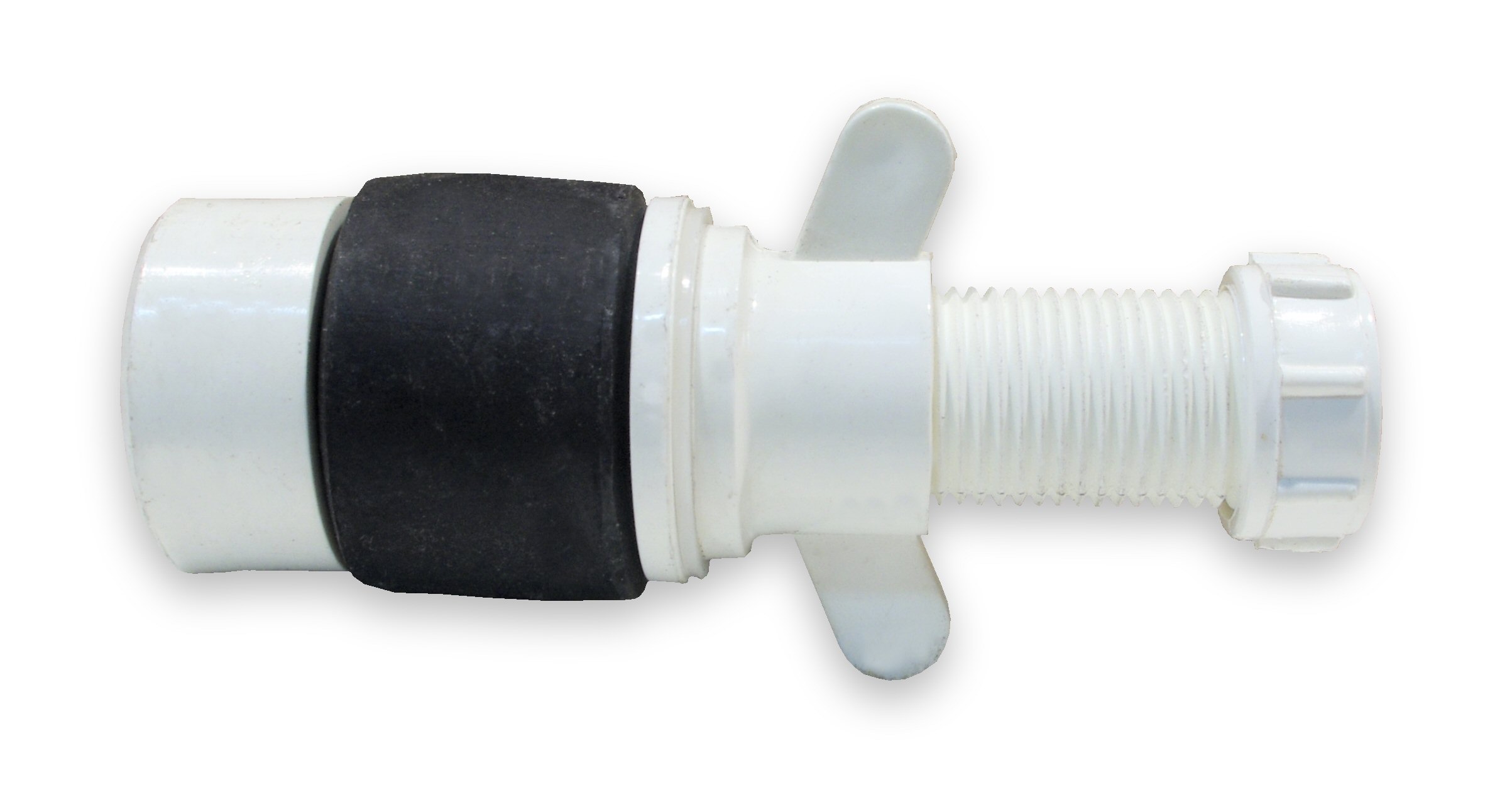 HUNTINGDON Nylon Plug 1 1/2" med ½" hul, 37-49mm